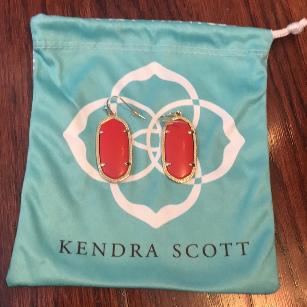 RED Kendra Scott Elle Earrings